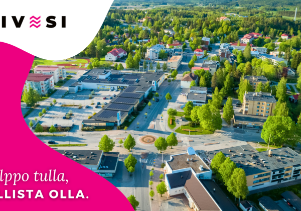 Oriveden kaupunkimaisemaa.