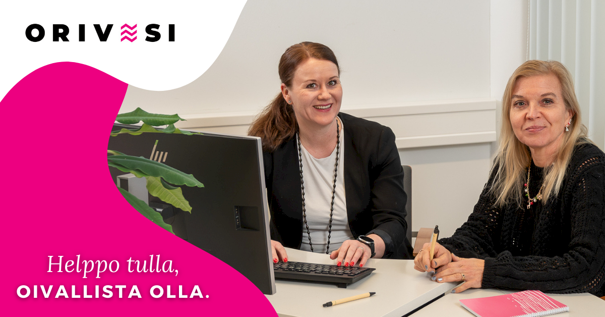 Kaupungintalon työntekijöitä.